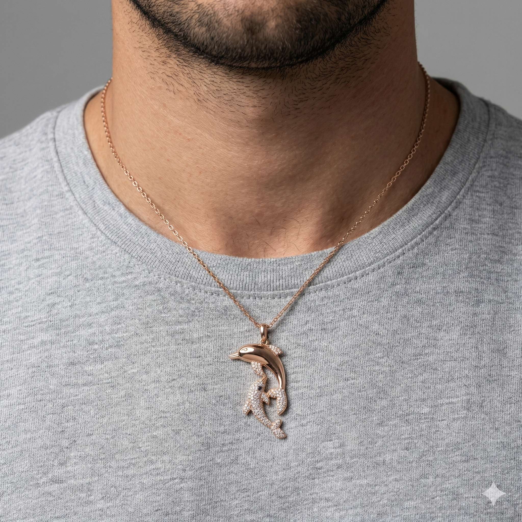 海豚项链